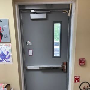 Fire Safety Door Installation from LFC Doors